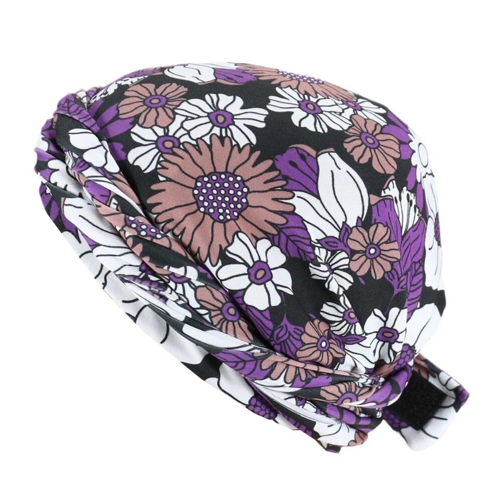 5305 Halo Turban, Turban Head Scarf for Hair, Satin Lined Silky Head Wraps